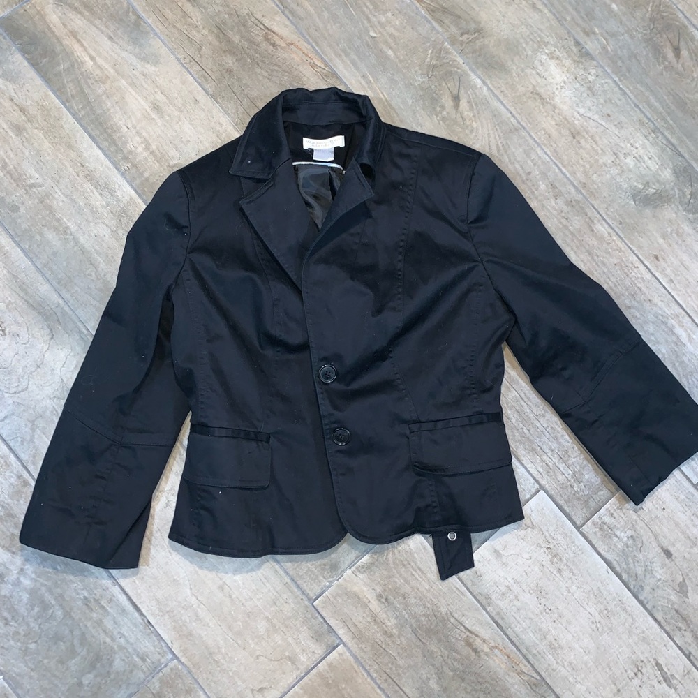 Worthington Stretch Black Jacket Sz: 10